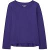 The Children’s Place girls High Low Basic Layering Tee(Solar Storm Blue)