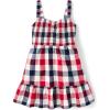 The Children’s Place,Girls,Casual Sleeveless Tiered Dresses,Americana Gingham,X-Small
