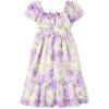 The Children’s Place,Short Sleeve Fashion Dress(Bunnys Tail Floral)