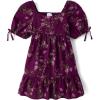 The Children’s Place,Short Sleeve Fashion Dress(Party Plum)