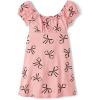 The Children’s Place,Short Sleeve Fashion Dress(Pink Kiss)