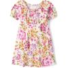 The Children’s Place,Short Sleeve Fashion Dress(Spring Garden)