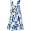 The Children’s Place,Short Sleeve Fashion Dress(White Daisy Tropic)