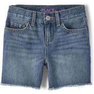 Denim Midi Shorts(Azalea Wash)