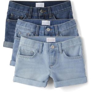 Denim Midi Shorts(Denim Wash 3-pack)