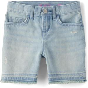 Denim Midi Shorts(Rowena Wash)
