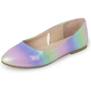 The Children’S Place Girls Closed Toe Maryjane Flats(Rainbow Ombre)