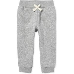 The Children’s Place Baby Boys’ Active Fleece Jogger Pants(Smoke Gray Single)