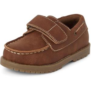 The Children’s Place Baby Boys’ Slip-On Boat Shoe(Tan)