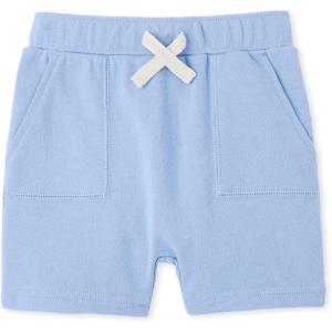 The Children’s Place Baby Boys’ and Toddler Active Knit Shorts(Sky)