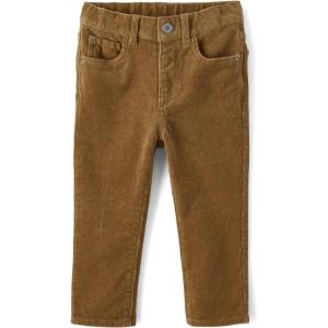The Children’s Place Baby Boys’ and Toddler Corduroy Pants(Caramel Bars)