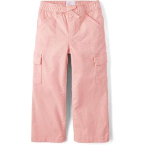 The Children’s Place Baby Girls’ and Toddler Baggy Cargo Pants(Pink Kiss)