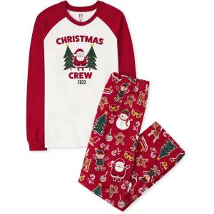 The Children’s Place Baby and Family Matching Fleece Holiday Pajama Set(Xmas Crew 22)