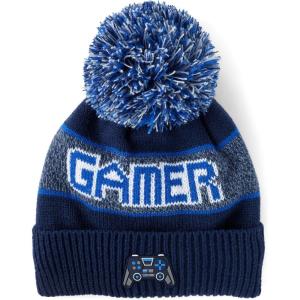 The Children’s Place Baby-Boys Cold Weather Knit Beanie Hat(Gamer)