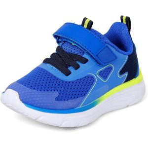 The Children’s Place Baby-Boy’s Toddler Everyday Casual Sneakers(Navy Running)