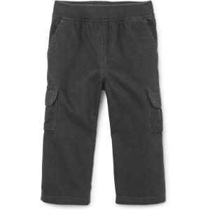 The Children’s Place Baby-Boys and Toddler Pull on Cargo Pants,multipacks(Motor Oil Single)