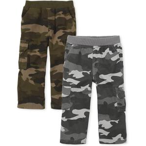 The Children’s Place Baby-Boys and Toddler Pull on Cargo Pants,multipacks(Multicolor)