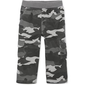 The Children’s Place Baby-Boys and Toddler Pull on Cargo Pants,multipacks(Steamboat Single)