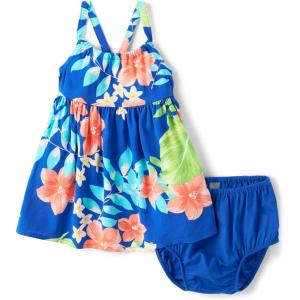 The Children’s Place Baby-Girls and Newborn Sleeveless Casual Dress(Cool Cobalt Hawaiian)