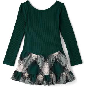 The Children’s Place Baby-Girls and Toddler Casual Dress, Long Sleeve(Balt Green Plaid)