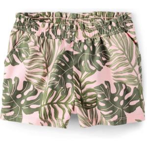 The Children’s Place Baby-Girls and Toddler Paperbag Waist Shorts(Palm Print)