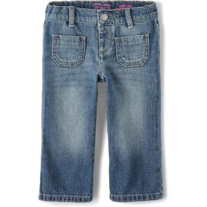 The Children’s Place Baby-Girls and Toddler Wide Leg Jeans(Marla Wash)