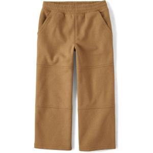 The Children’s Place Boys’ Active Performance Fleece Jogger Sweatpants(Roasted Nuts)