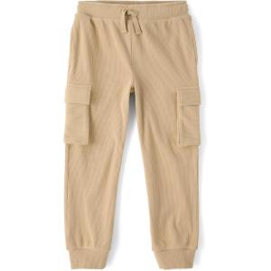 The Children’s Place Boys Active Sueded Rib Cargo Jogger Pants(Java Hill)