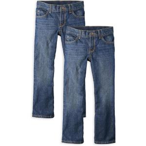 The Children’s Place Boys Bootcut Jeans(Dark Jupiter 2-pack)