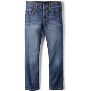 The Children’s Place Boys’ Straight Leg Jeans(Dk Jupiter)
