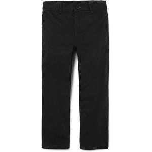 The Children’s Place Boys Stretch Relaxed Straight Chino Pants(Black)