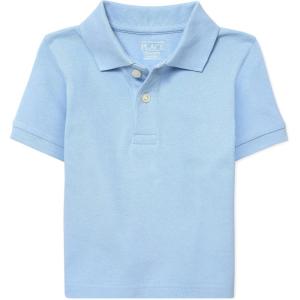 The Children’s Place Boys’ Uniform Performance Polo(Brook)