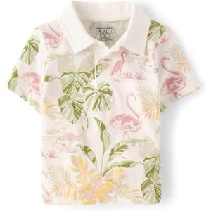 The Children’s Place Boys’ Uniform Performance Polo(Torpical)