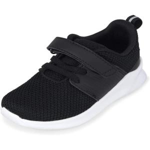 The Children’s Place Boy’s Uniform Running Sneakers(Black)