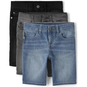 The Children’s Place Denim Shorts(Barlow Wash/Flint Wash/Teach Wash 3-pack)