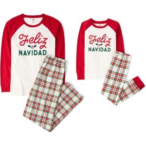 The Children’s Place Family Matching, Christmas and Holiday Pajama Sets, Cotton(Feliz Navidad Holiday)
