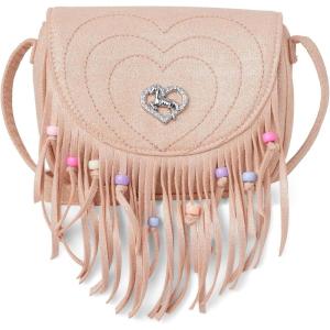The Children’s Place Fashion Bag(Pink Fringe Crossbody)