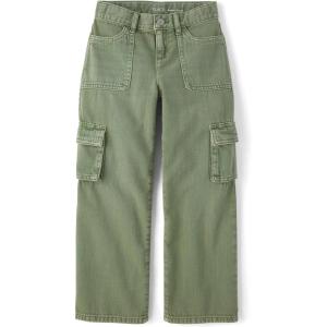 The Children’s Place Girls’ Baggy Jeans(Olive Tinge Cargo)