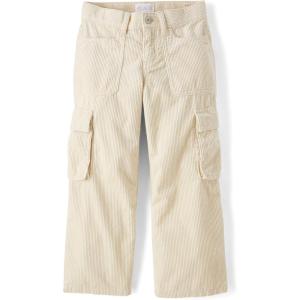 The Children’s Place Girls’ Corduroy Pants(Hay Stack Baggy Cargo)