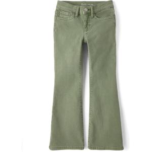 The Children’s Place Girls’ Flare Jeans(Olive Tinge High Rise)