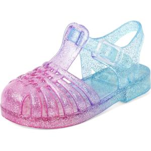 The Children’s Place Girl’s Jelly Fisherman Sandals(Ombre Multicolor)