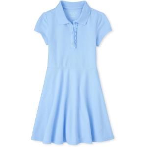 The Children’s Place Girls Pique Polo Dress(Daybreak)