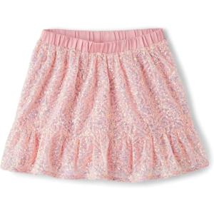 The Children’s Place Girls’ Pull on Dressy Skirts(Lt Plum Sequin)