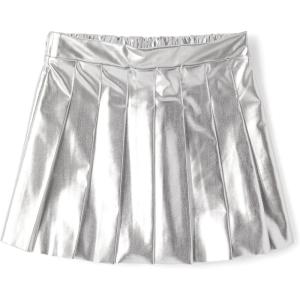 The Children’s Place Girls’ Pull on Dressy Skirts(Silver Foil)