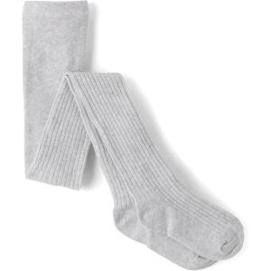 The Children’s Place Girls’ Rib Knit Tight(Lunar Gray 2-pack)