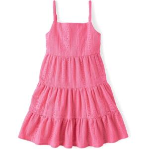 The Children’s Place Girls’ Short Sleeve Dressy Dress(In the Pink)