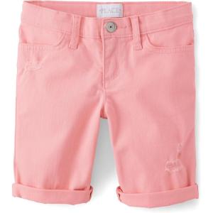The Children’s Place Girls Sold Skimmer Shorts(Fuzzy Pink)