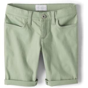 The Children’s Place Girls Sold Skimmer Shorts(Soft Fern)