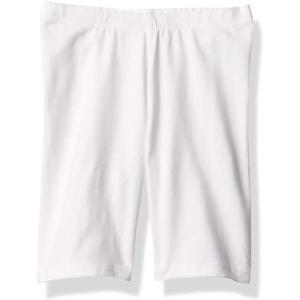 The Children’s Place Girls’ Solid Bike Shorts(White Single)