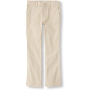 The Children’s Place Girls’ Uniform Bootcut Chino Pants(Bisquit Single)